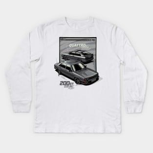 EDM - Classic Quattro & 200 - CarCorner Kids Long Sleeve T-Shirt